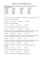 bai tap unit14  the world cup 