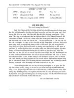 báo cáo CTXH cá nhân với trẻ em