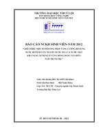 Giới thiệu một số phương pháp tăng cường bổ sung nước dưới đất từ nguồn nước mưa và nước mặt khả năng áp dụng ở vùng đồng bằng ven biển nam trung bộ 