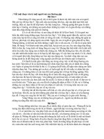 Viết một đoạn văn tả một người mà em thường gặp