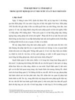 tính hợp pháp và tính hợp lý của quyết định hành chính của Ủy ban nhân dân