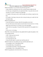 Câu hỏi trắc nghiệp địa lý lớp 10 chương địa lý công nghiệp 