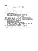 Đề thi số 2  môn toán 9