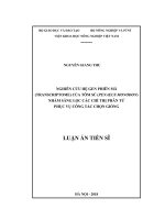 Nghiên cứu hệ gen phiên mã (transcriptome) của tôm sú (Penaeus monodon) nhằm sàng lọc các chỉ thị phân tử phục vụ công tác chọn giống.