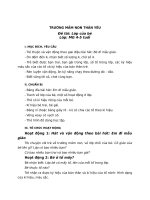 TRƯỜNG mầm NON THÂN yêu