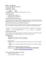 Đề cương lý thuyết và bài tập giải tích III, nhóm học 2 