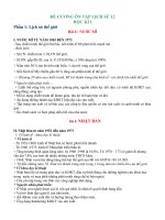 Đề cương ôn tập HK 1 môn lịch sử lớp 12 