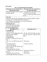 Giáo án địa lý  lớp 4 tiết 32 