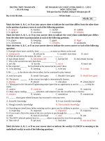 de thi thu THPT QG 2018 