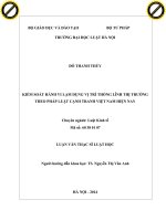 Kiểm soát hành vi lạm dụng vị trí thống lĩnh thị trường theo pháp luật cạnh tranh việt nam  