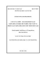 Căn cứ ly hôn   so sánh pháp luật cộng hòa xã hội chủ nghĩa việt nam và pháp luật cộng hòa dân chủ nhân dân lào  