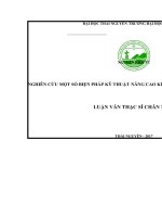 Nghiên cứu một số biện pháp kỹ thuật nâng cao khả năng sinh sản của trâu cái 