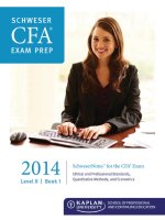 CFA level 2 study note book1 2014 