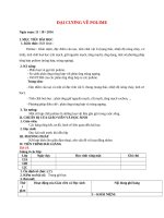 ĐẠI CƯƠNG về POLIME 