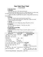 PHÂN TÍCH sơn tinh thuỷ tinh