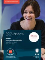 2015 ACCA p1 study text BPP 