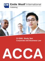 ACCA f4 EW study text 2011 
