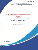 Kế hoạch phát triển dân tộc thiểu số cho tiểu dự án tỉnh ninh thuận (vietnamese) 