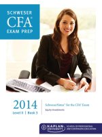 CFA level 2 study note book3 2014 