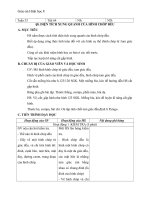 Giáo án Hình học 8 chương 4 bài 8: Diện tích xung quanh của hình chóp đều