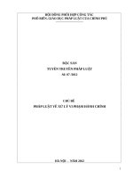 Dac san luat xu ly vi pham hanh chinh