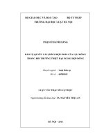 Bảo vệ quyền và lợi ích hợp pháp của vợ chồng trong bồi thường thiệt hại ngoài hợp đồng  