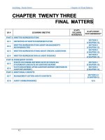 Audit book by m asif chapter 18 final matters 