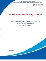 Kế hoạch phát triển dân tộc thiểu số (vietnamese) 