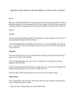 nghị luận xã hội vấn đề rác thải môi trường và ý kiến của em