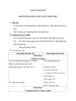 Giáo án Đại số 8 chương 1 bài 4: Những hằng đẳng thức đáng nhớ (tiếp)