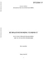 Kế hoạch hành động tái định cƣ   dự án tăng cƣờng kết nối giao thông khu vực tây nguyên, tỉnh bình định (vietnamese) 