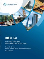 Cập nhật tình hình phát triển kinh tế việt nam  chuyên đề đặc biệt cải thiện hiệu suất và công bằng trong chi tiêu công  (vietnamese) 