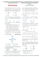 ĐỀ THI THỬ THPT QUỐC GIA  2018 VA DAP AN chuyen vinh phuc lan2 giai chi tiet id file 675