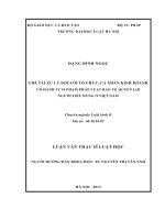 Chế tài xử lý đối với tổ chức, cá nhân kinh doanh có hành vi vi phạm pháp luật bảo vệ quyền lợi người tiêu dùng ở việt nam 