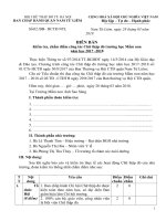 3. BB kiểm tra trường học mầm non 2018