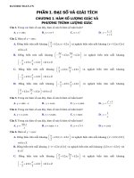 Trắc nghiệm lớp 11 cả năm (có đáp án)