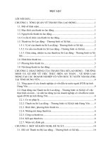 Hoạt động của thanh tra sở lao động – thương binh và xã hội về việc thực hiện an toàn – vệ sinh lao động tại các doanh nghiệp có vốn đầu tư nước ngoài (FDI) trên địa bàn tỉnh hưng yên