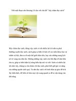 SUY NGHĨ CỦA EM VỀ HÃY CHĂM ĐỌC SÁCH