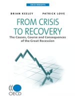 Keeley  love   from crisis to recovery; the causes, course and consequences of the great recession (2010) 