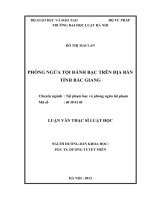 Phòng ngừa tội đánh bạc trên địa bàn tỉnh bắc giang  