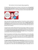 Bài văn bàn về việc nói chuyện riêng trong giờ học hay nhất