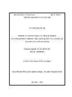 Nhiệm vụ, quyền hạn và trách nhiệm của thẩm phán trong việc giải quyết vụ án dân sự tại tòa án cấp sơ thẩm 