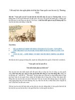 Viết một bài văn ngắn phân tích bài thơ nam quốc sơn hà của lý thường kiệt