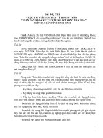 BÀI THI tìm HIỂU về PHONG TRÀO TDDKXDDSVH năm 2017