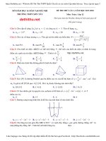ĐỀ THI THỬ THPT QUỐC GIA  2018 VA DAP AN son tay ha noi lan 1 giai chi tiet id file 648