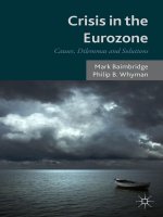 Baimbridge  whyman   crisis in the eurozone; causes, dilemmas and solutions (2015) 