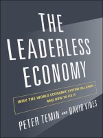 Temin  vines   the leaderless economy; why the world economic system fell apart and how to fix it (2013) 