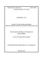 Quyền của chủ sở hữu nhãn hiệu theo quy định của pháp luật sở hữu trí tuệ việt nam 