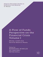Winkler et al (eds )   a flow of funds perspective on the financial crisis; vol  i, money, credit and sectoral balance sheets (2014) 