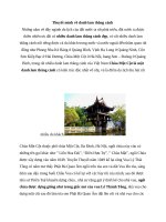 Thuyết minh về danh lam thắng cảnh bài viết gây ắn tượng